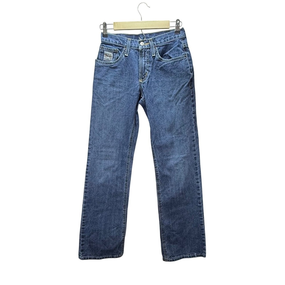 Cinch Silver‎ Label Jeans 26x30 Slim Straight Leg Fit Western Cowboy Blue Denim